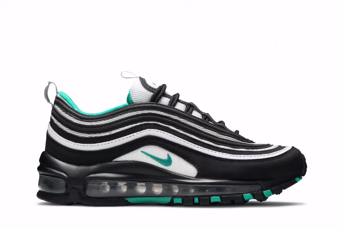 Nike Air Max 97 GS Clear Emerald, view 2