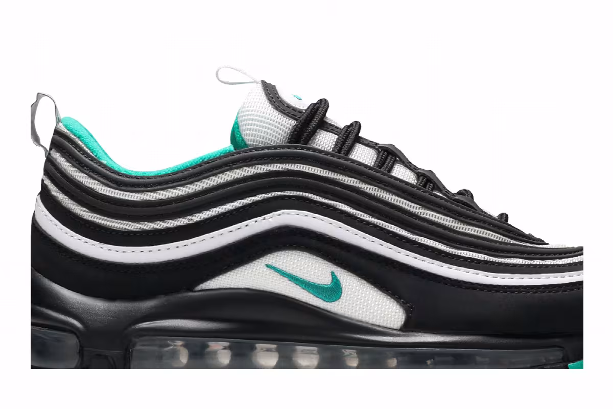 Nike Air Max 97 GS Clear Emerald, view 3