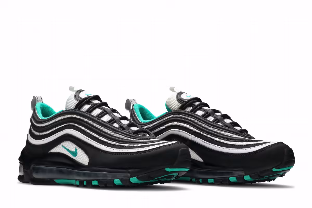 Nike Air Max 97 GS Clear Emerald, view 9
