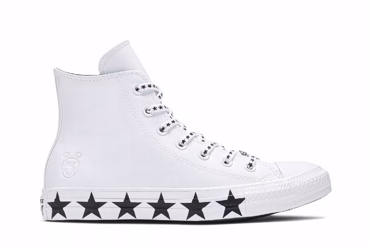 Miley Cyrus x Converse Women's Chuck Taylor All Star Hi Stars, view 2