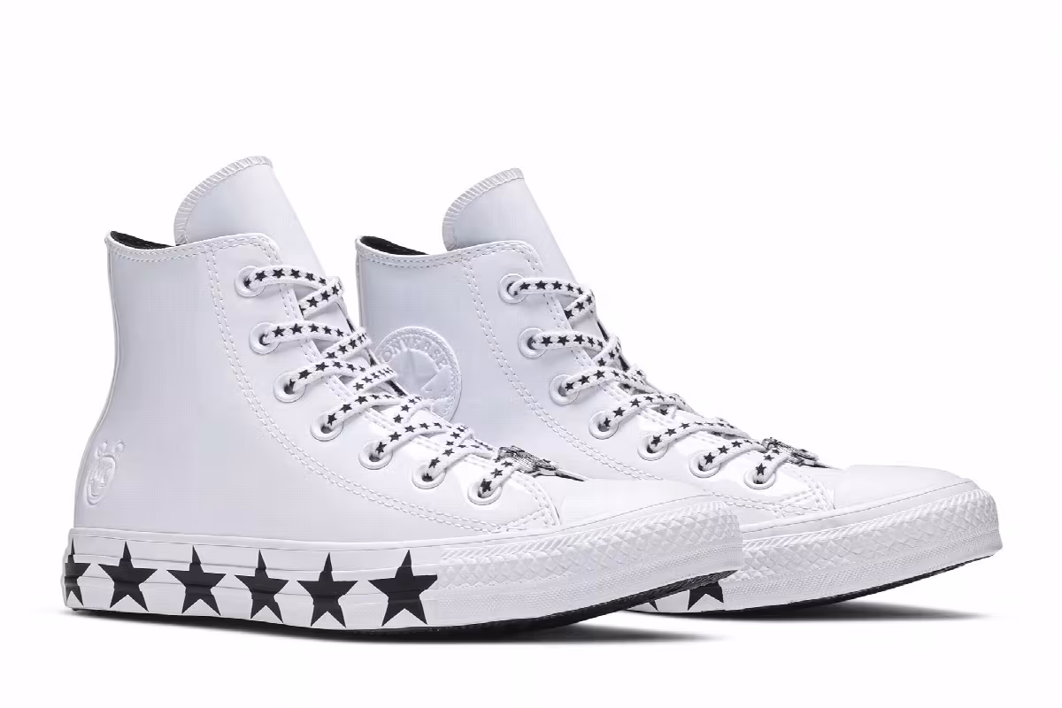 Miley Cyrus x Converse Women's Chuck Taylor All Star Hi Stars, view 9