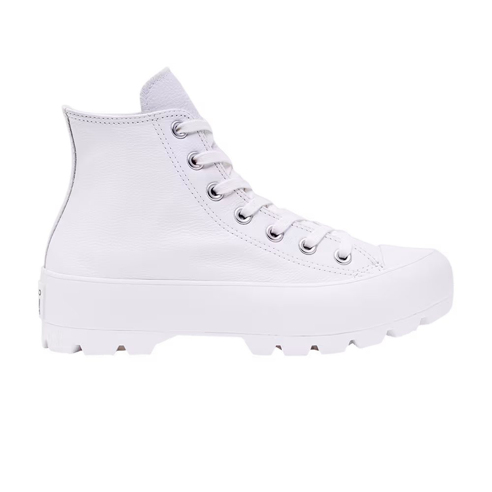 Converse Women's Chuck Taylor All Star Lugged Leather High White