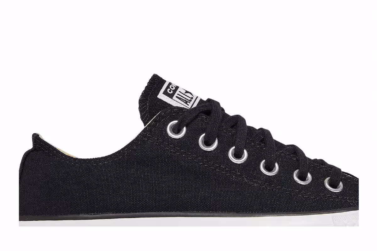 Converse Women's Chuck Taylor All Star Lift Ox Black White, view 3