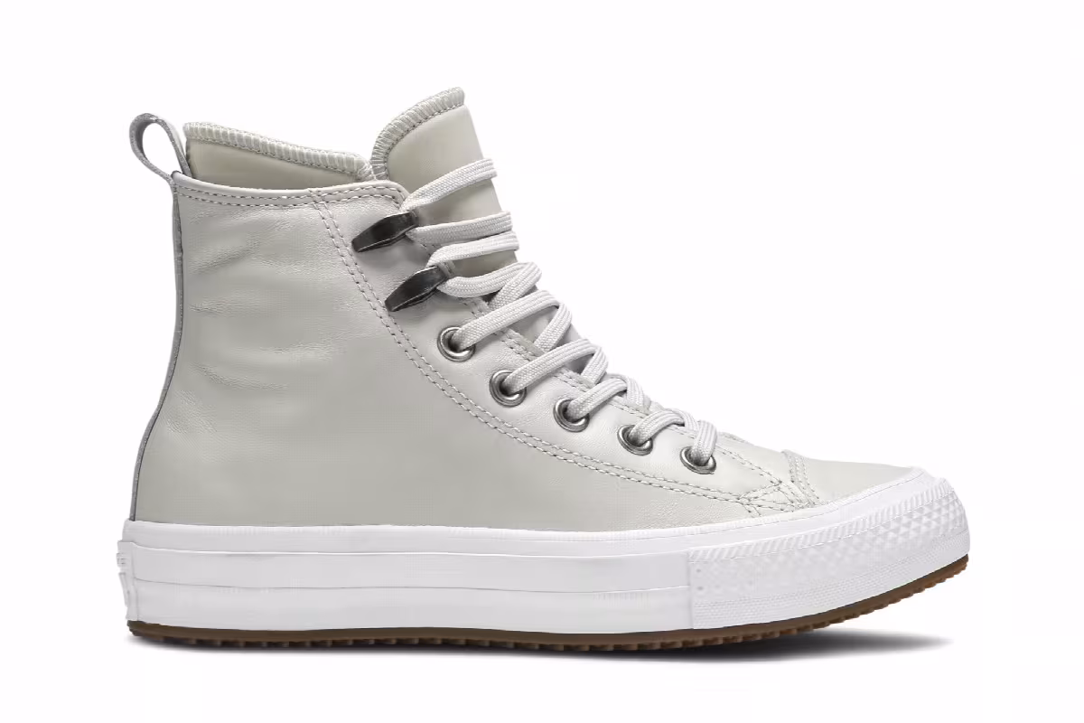 Converse Women's Chuck Taylor All Star Waterproof Boot Hi Pale Putty, view 2