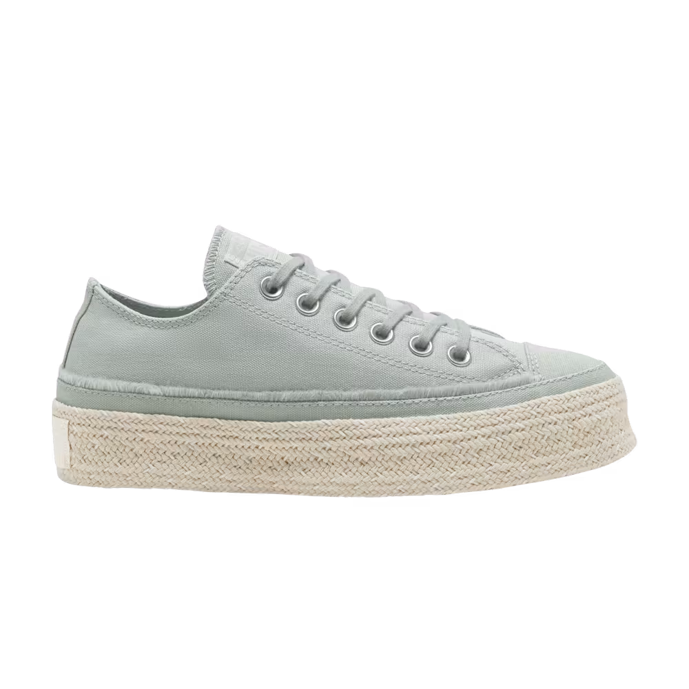 Converse Women's Chuck Taylor All Star Espadrille Low Trail to Cove - Green Oxide