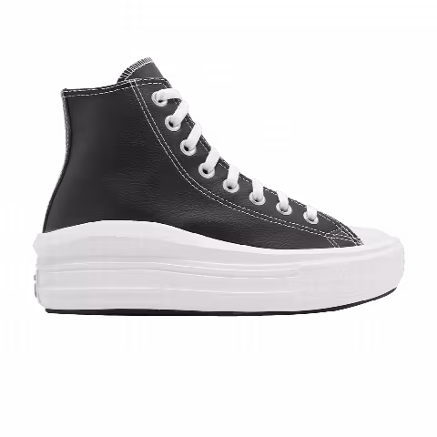 Converse Wmns Chuck Taylor All Star Move Platform High 'Leather - Black'