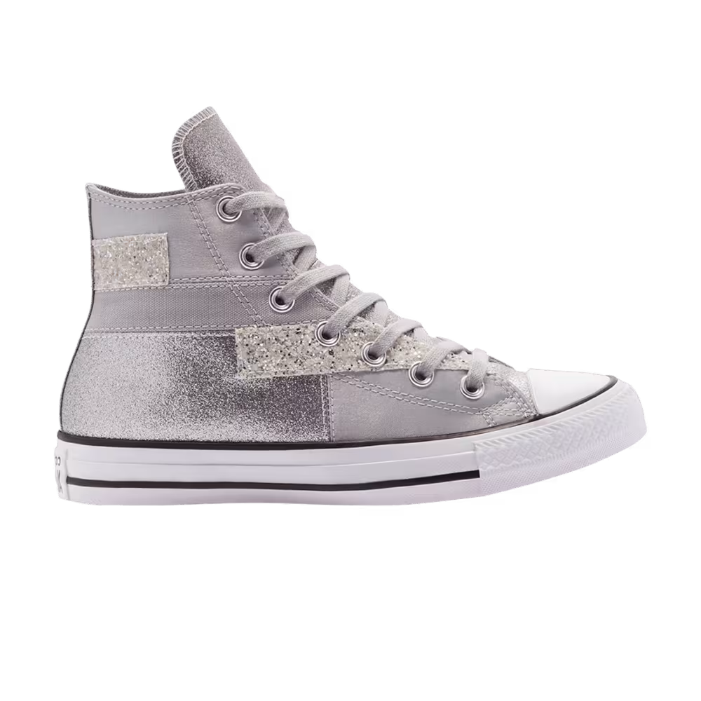 Converse Women's Chuck Taylor All Star High Ash Stone Glitter