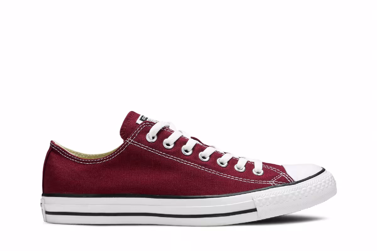 Converse Women's Chuck Taylor All Star Ox Maroon, view 2
