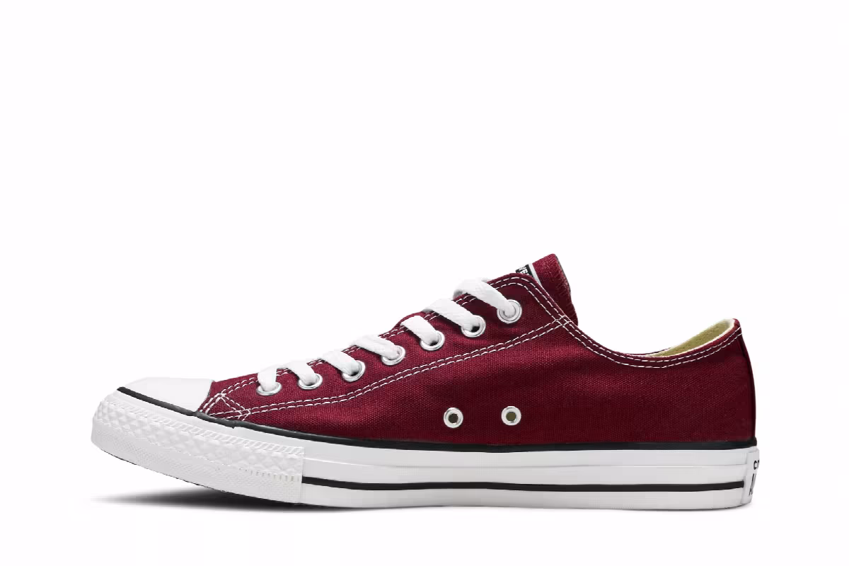 Converse Women's Chuck Taylor All Star Ox Maroon, view 4