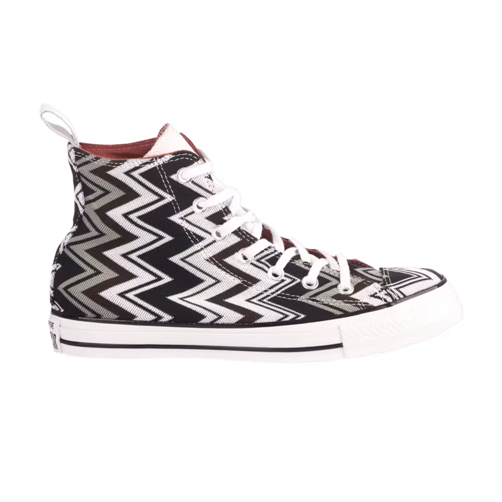 Missoni x Converse Women's Chuck Taylor All Star High Zigzag - Egret