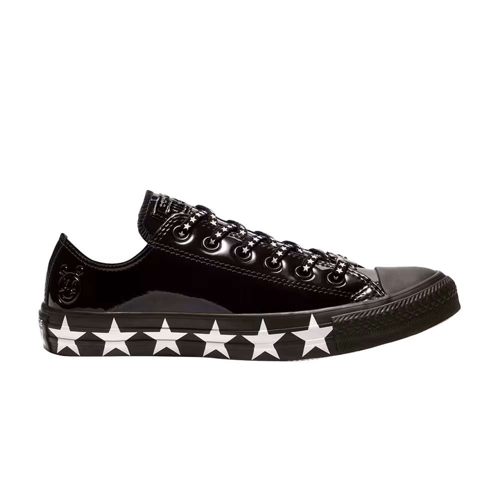 Miley Cyrus x Converse Women's Chuck Taylor All Star Low Patent Stars