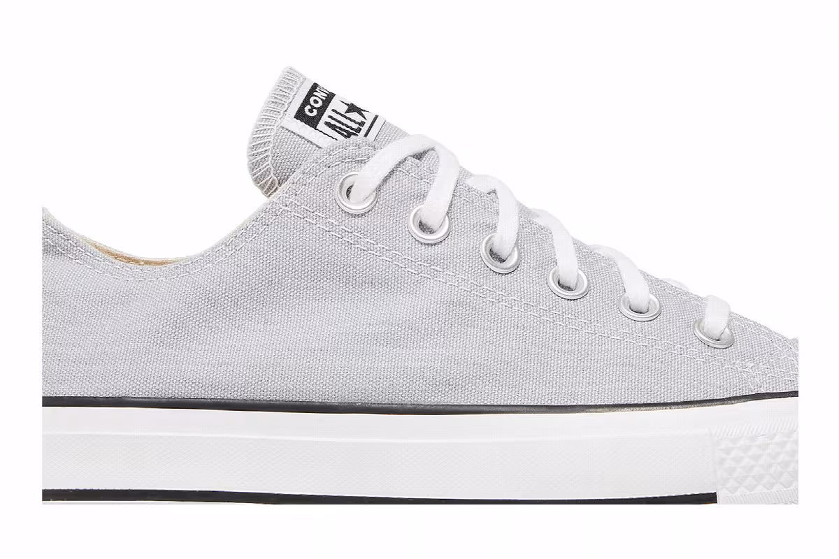 Converse Women's Chuck Taylor All Star Lift Low Wolf Grey, view 3