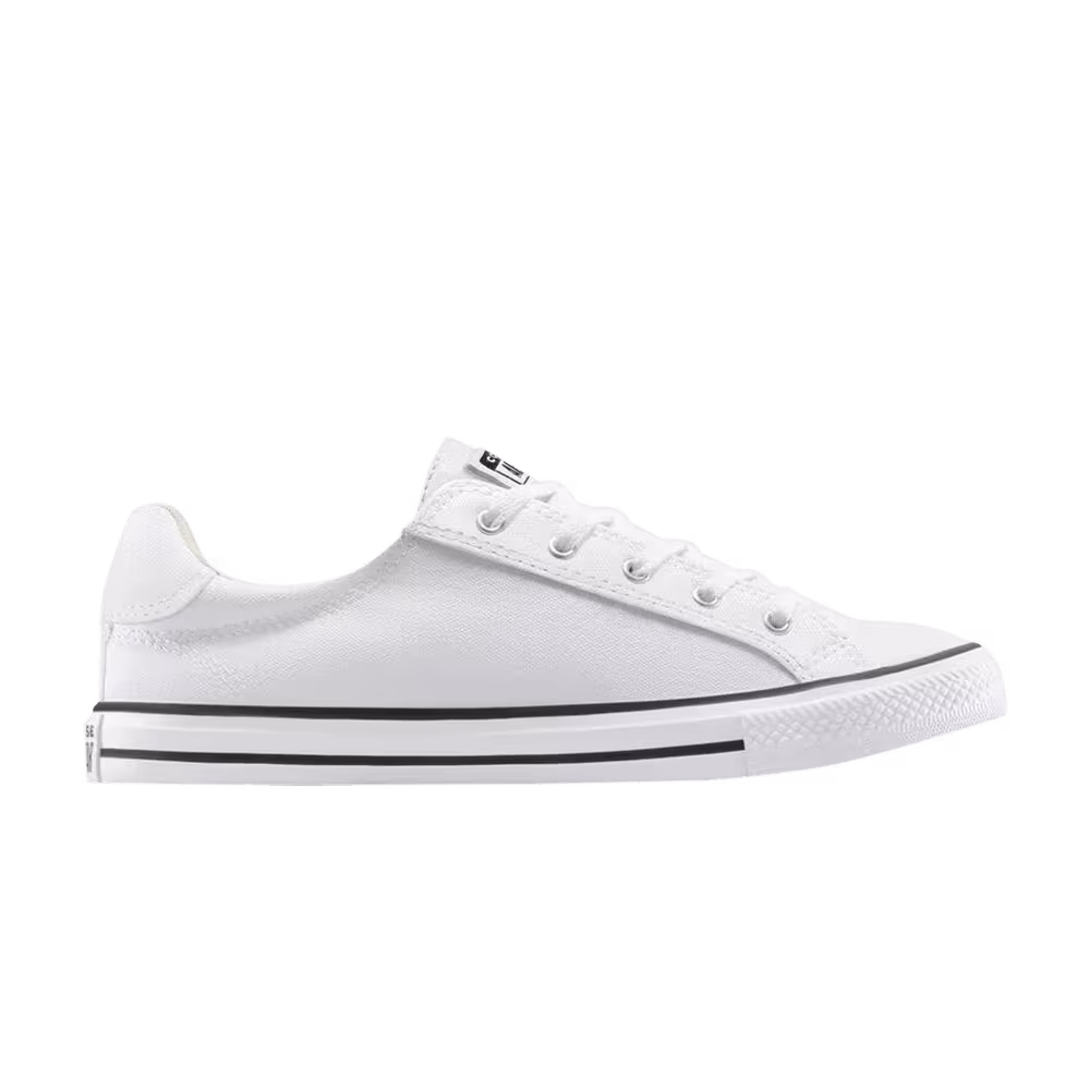 Converse Women's Chuck Taylor All Star Dainty Ox Lucky - White Black