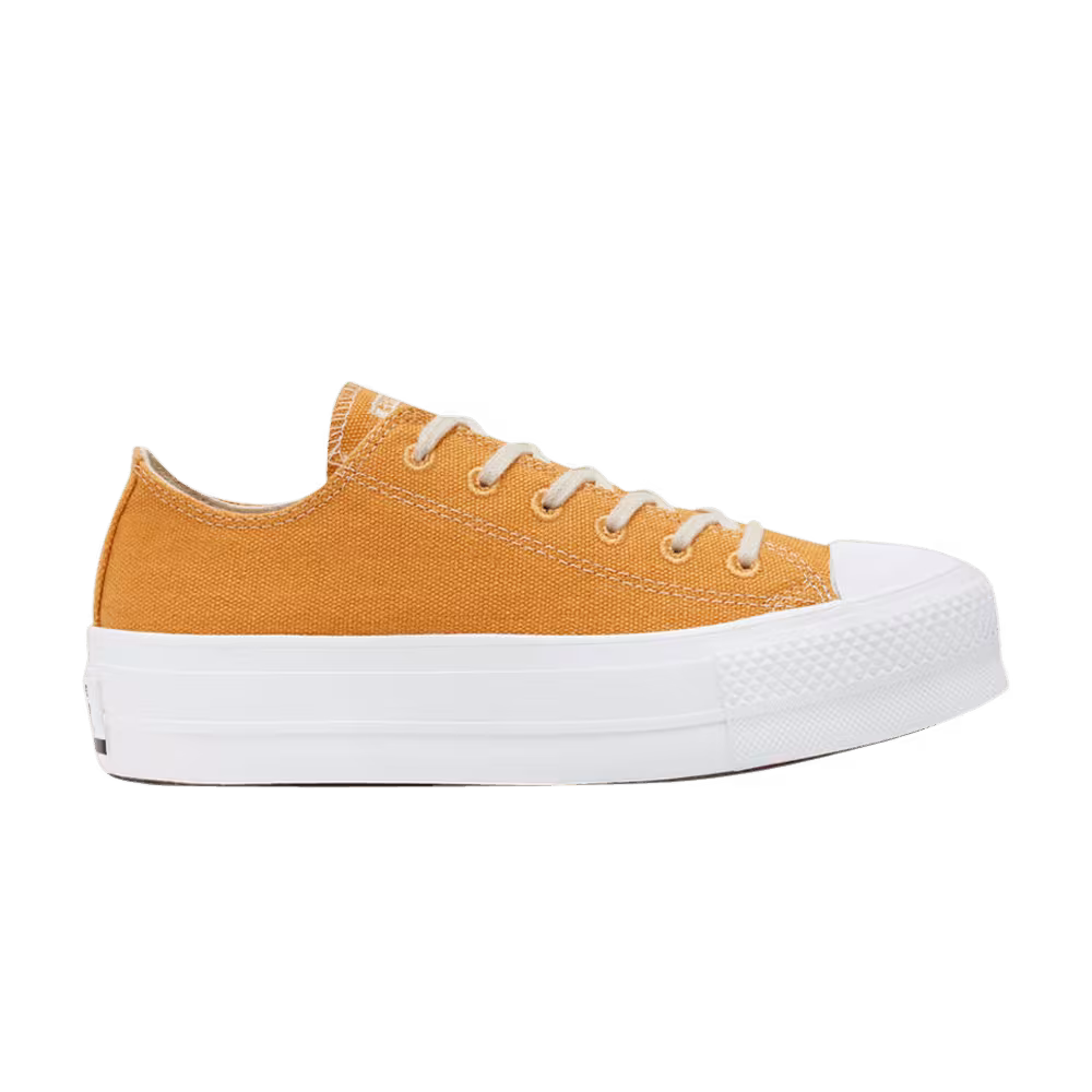 Converse Women's Renew Cotton Chuck Taylor All Star Platform Low Sunflower Gold