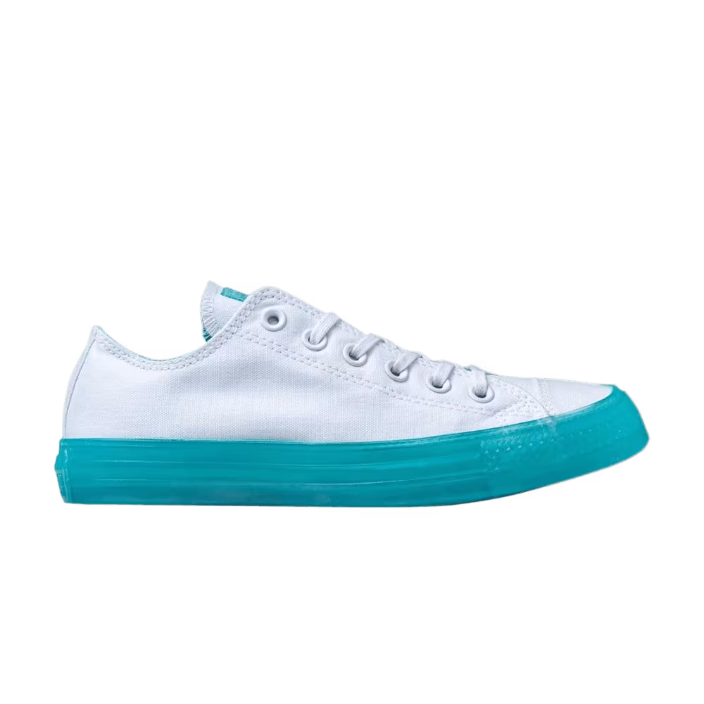 Converse Women's Chuck Taylor All Star Low White Bleached Aqua