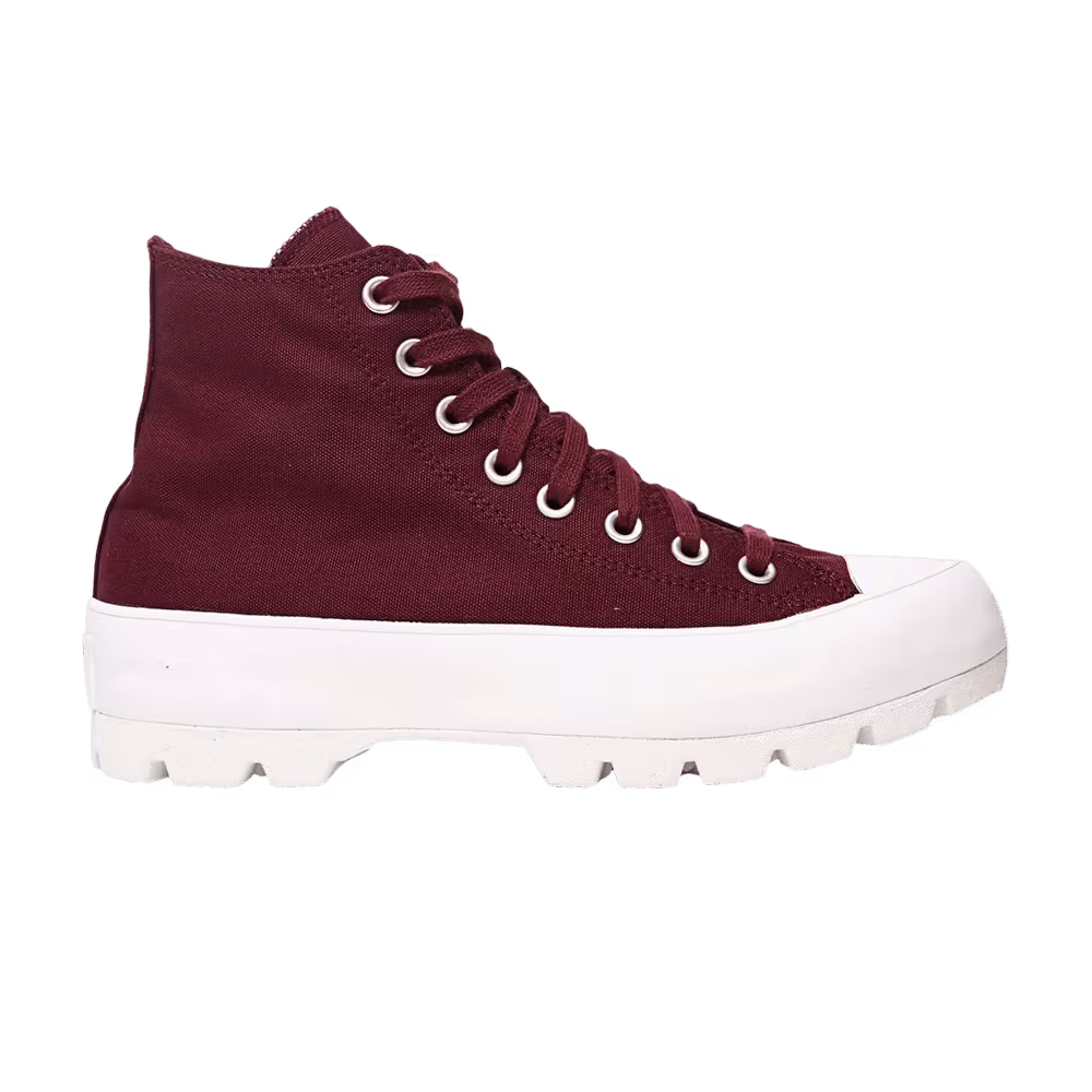 Converse Women's Chuck Taylor All Star Lugged High Dark Burgundy