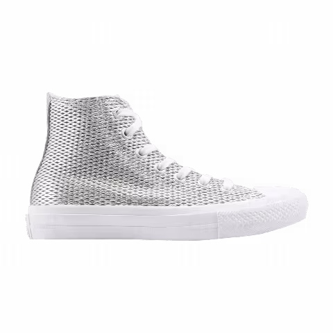 Converse Wmns Chuck Taylor All Star 2 High 'Perforated Metallic Silver'
