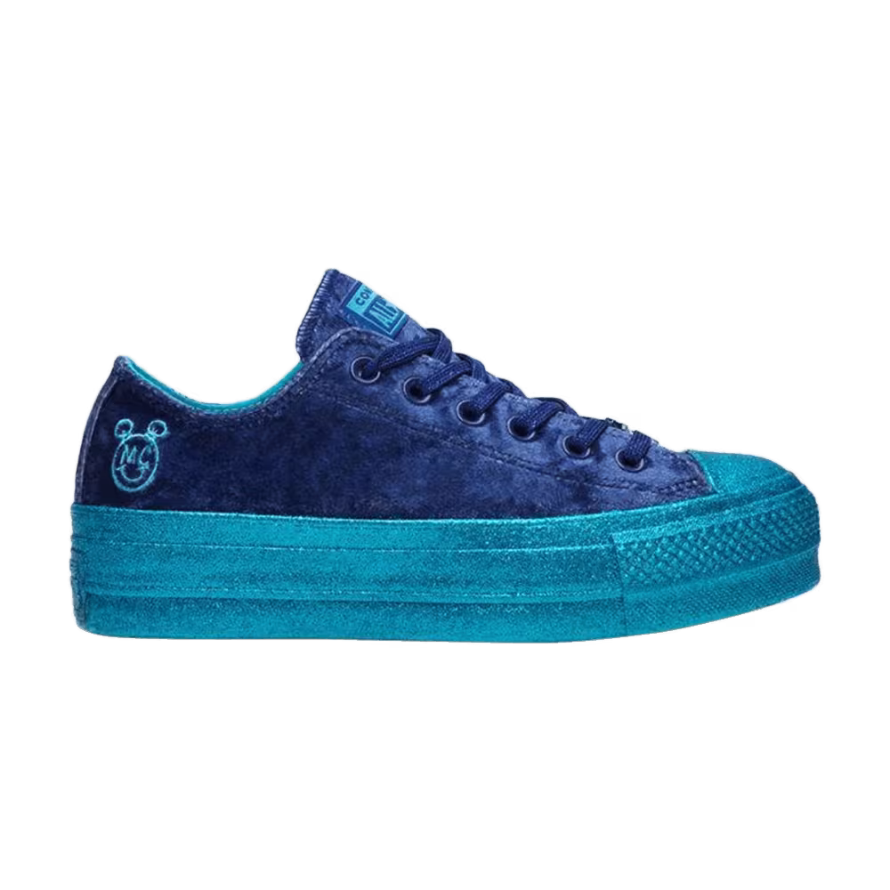 Miley Cyrus x Converse Women's Chuck Taylor All Star Platform Ox Gnarly Blue