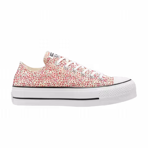 Converse Wmns Chuck Taylor All Star Platform Low 'Vintage Floral - Egret'