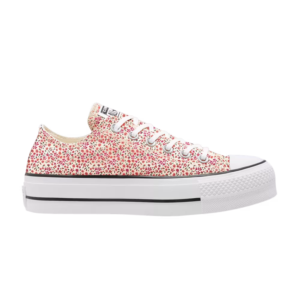 Converse Women's Chuck Taylor All Star Platform Low Vintage Floral - Egret