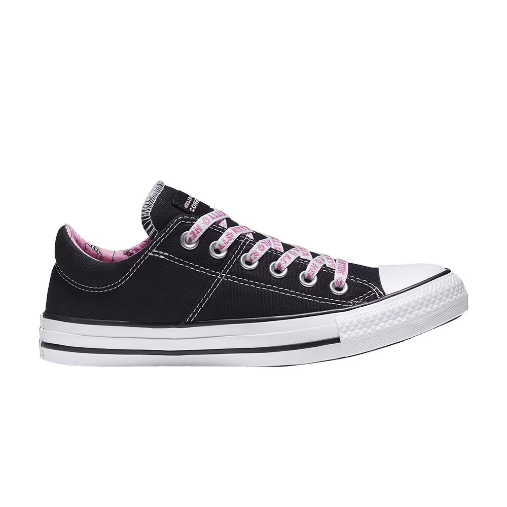 Hello Kitty x Converse Women's Chuck Taylor All Star Madison Ox Black Prism Pink