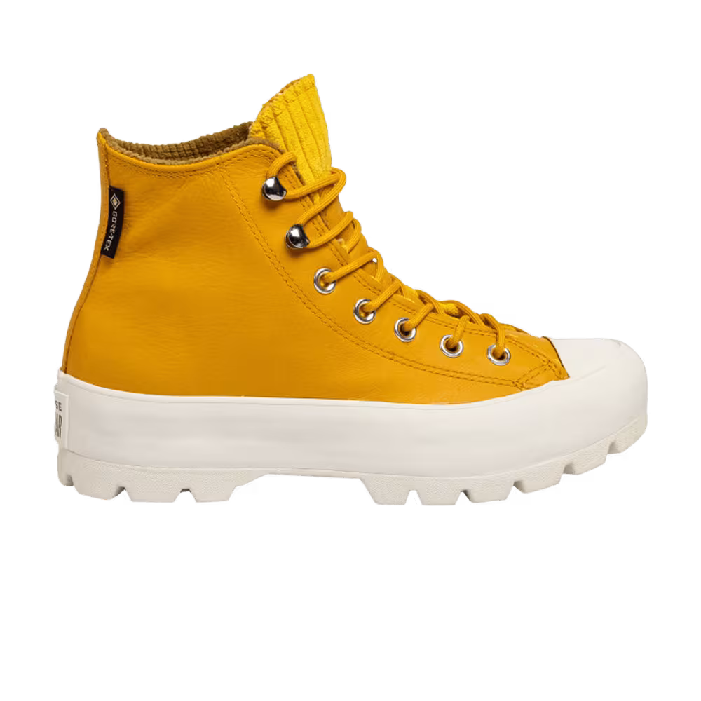 Converse Women's Chuck Taylor All Star Lugged Leather High Gold Dart