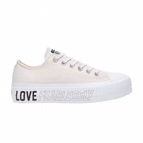 Converse Wmns Chuck Taylor All Star Lift Low 'Love Fearlessly'