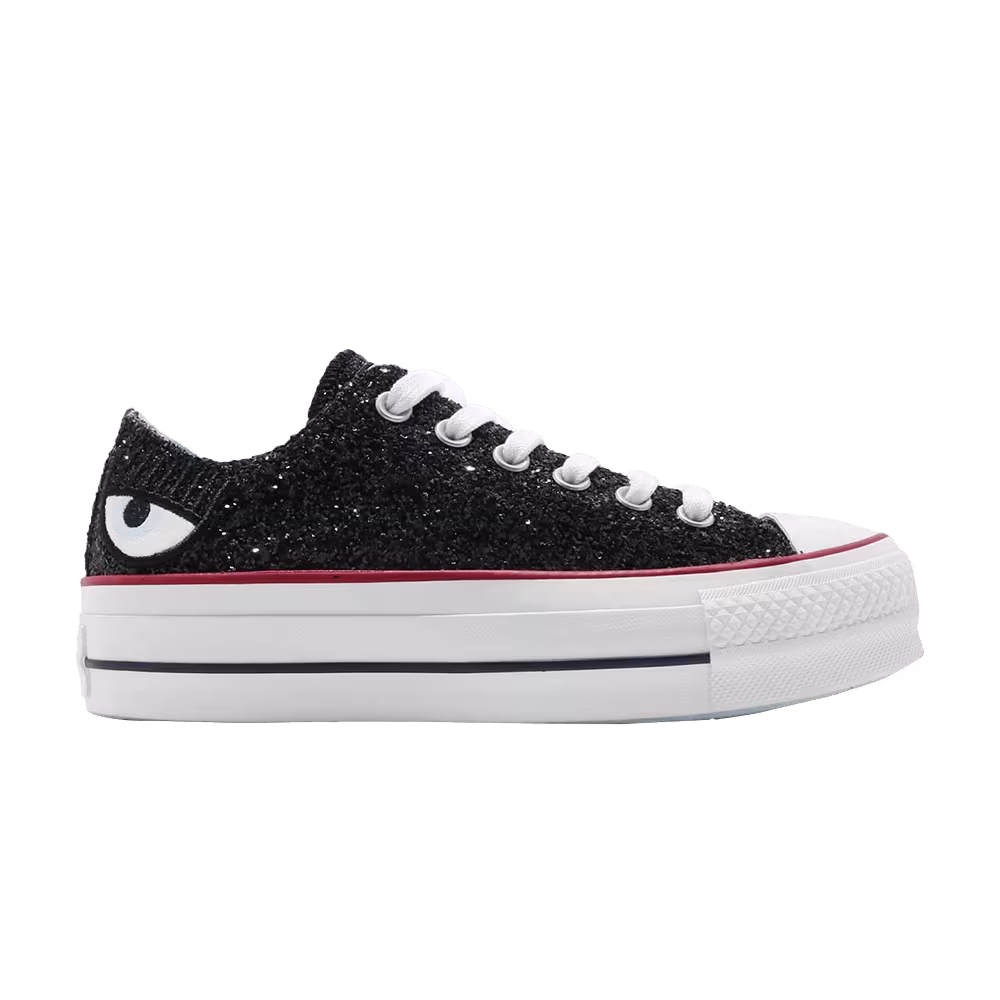 Chiara Ferragni x Converse Women's Chuck Taylor All Star Lift Ox Black White