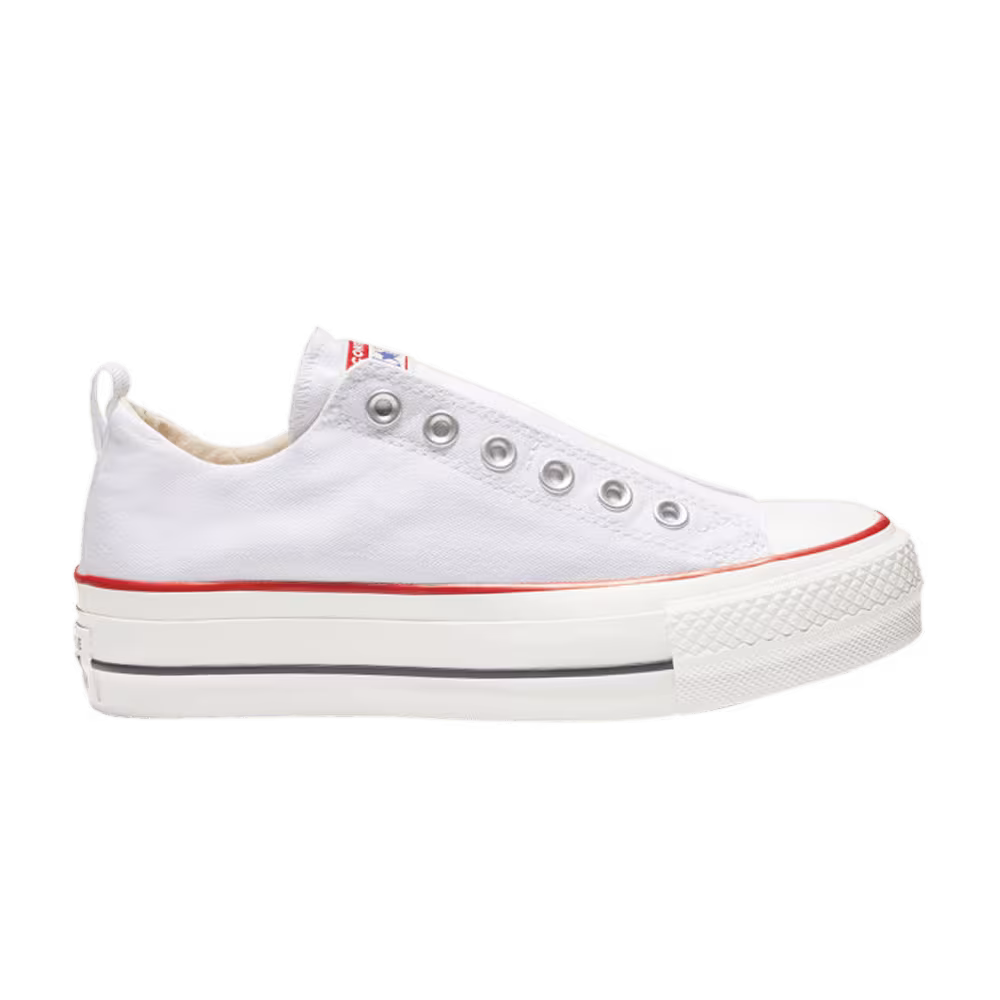 Converse Women's Chuck Taylor All Star Lift Slip Low White