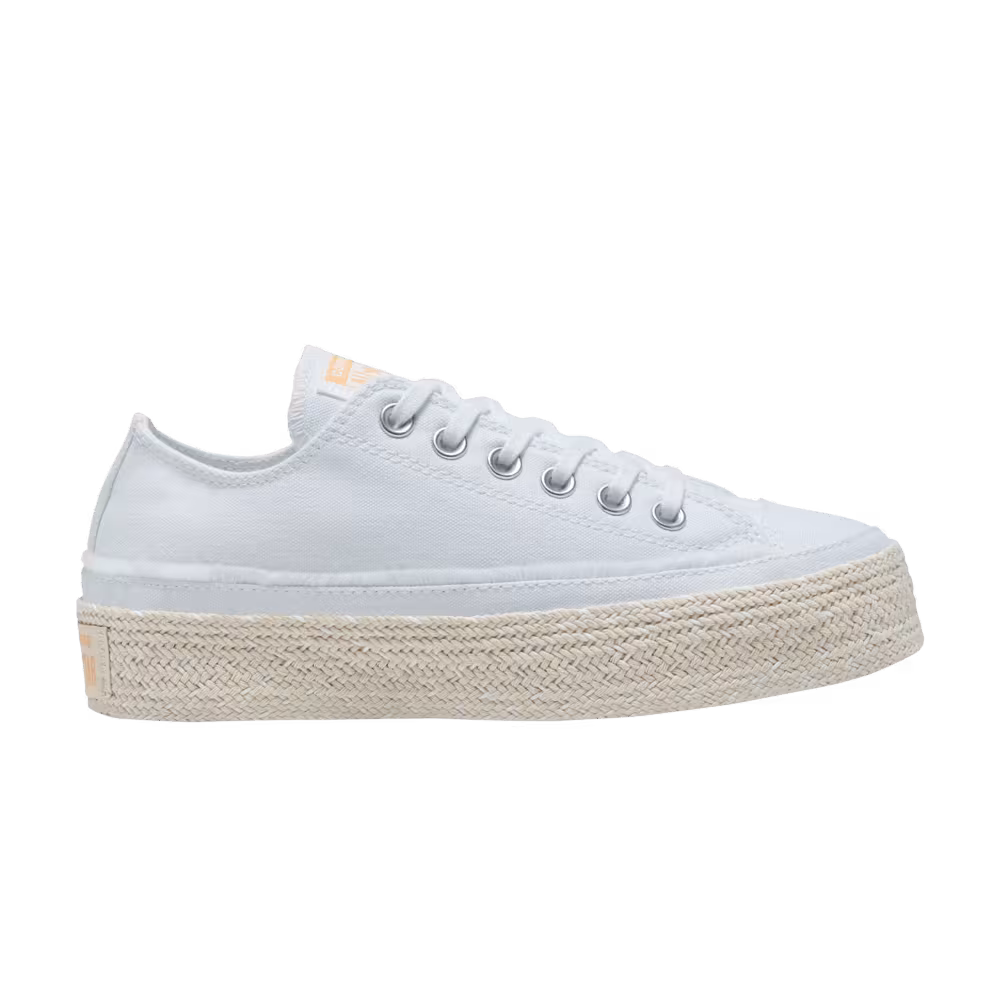 Converse Women's Chuck Taylor All Star Espadrille Low Trail to Cove - White
