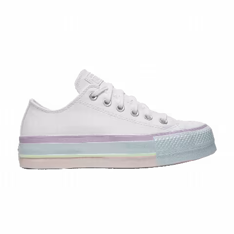 Converse Wmns Chuck Taylor All Star Lift Low 'White Lilac Blue'