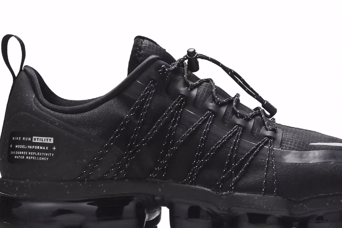 Nike Air VaporMax Run Utility Black, view 3