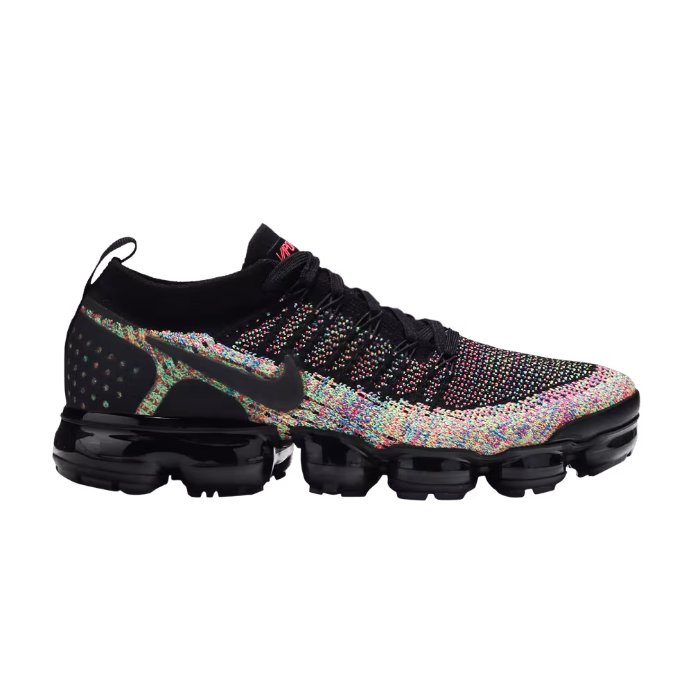Nike Air VaporMax Flyknit 2 Black Multi-Color