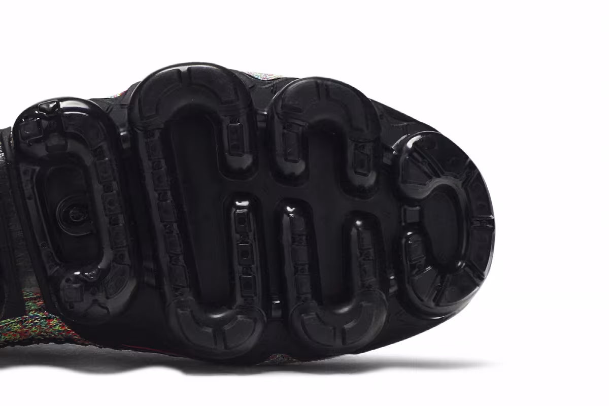 Nike Air VaporMax Flyknit 2 Black Multi-Color, view 6