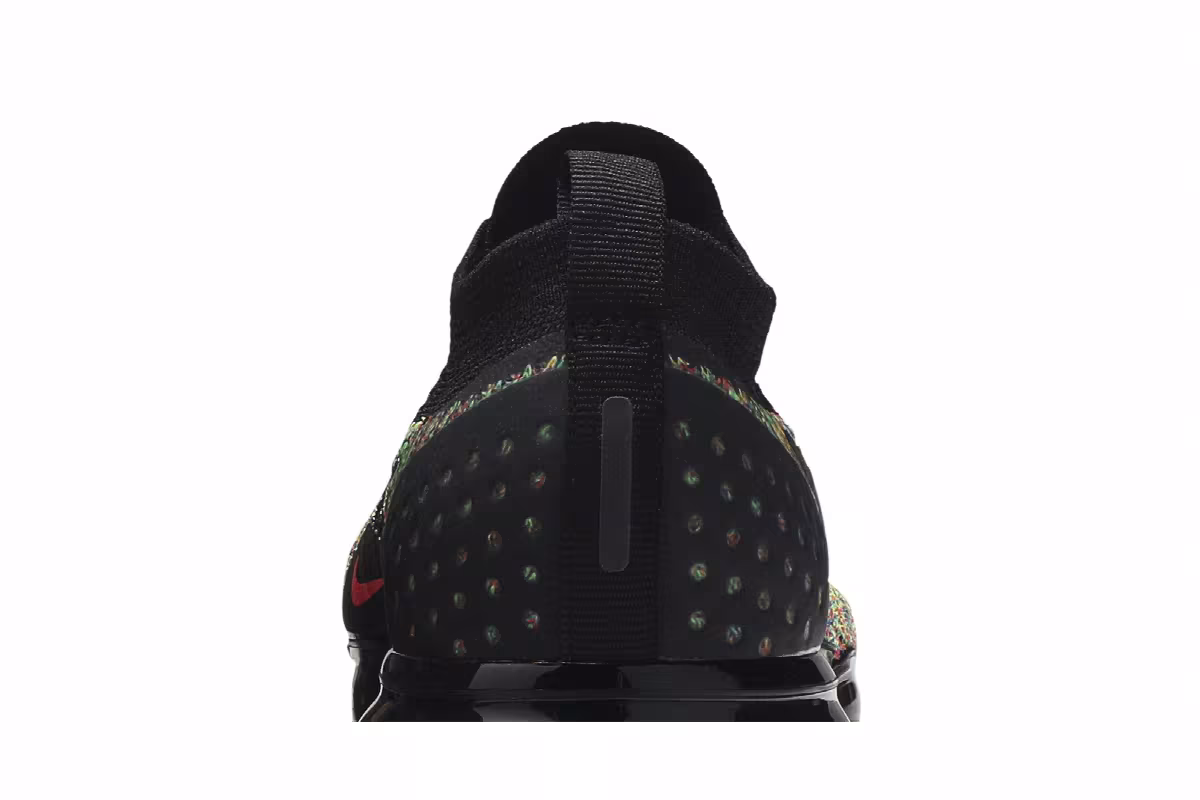 Nike Air VaporMax Flyknit 2 Black Multi-Color, view 8