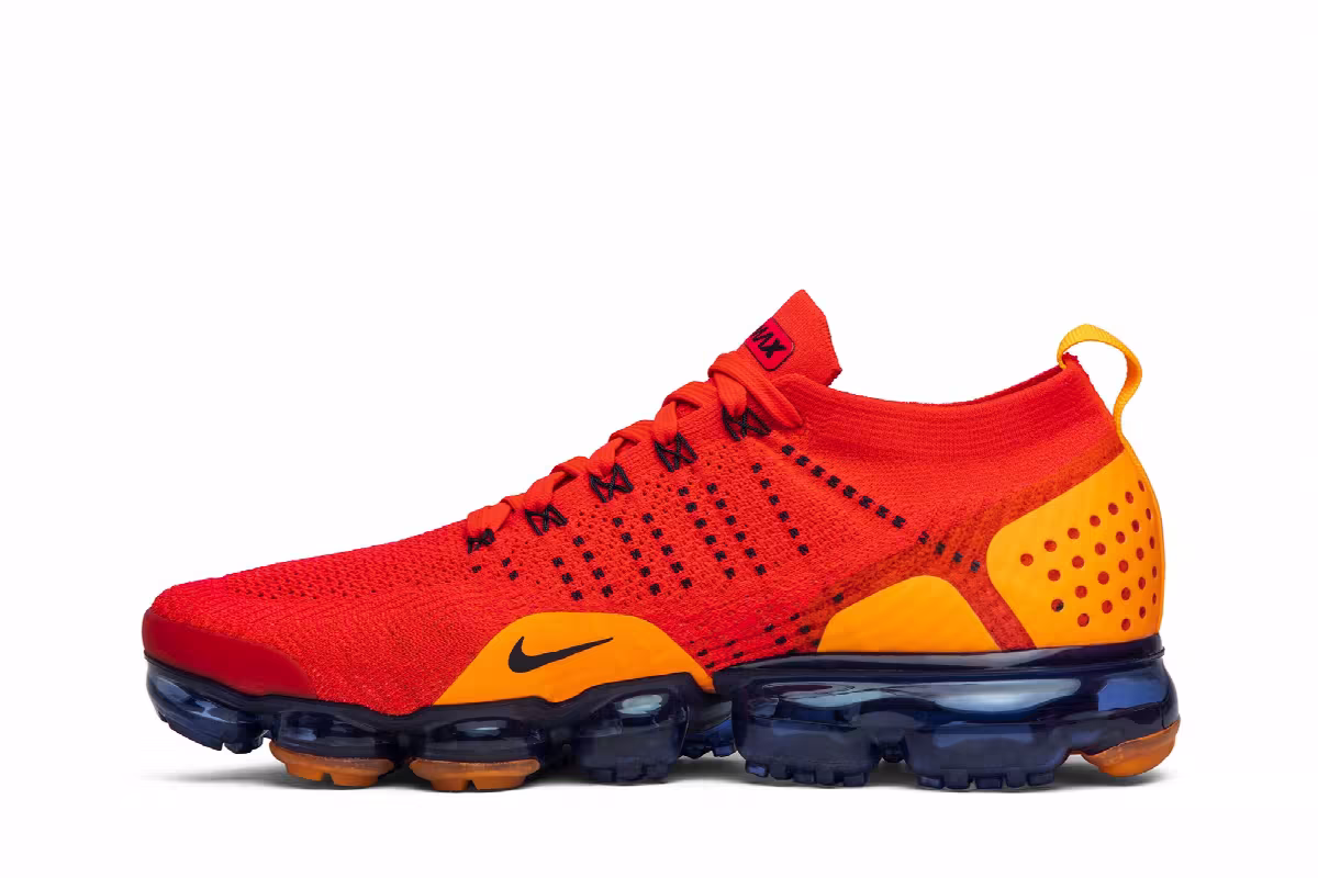 Nike Air VaporMax 2 Flyknit Red Orbit, view 4