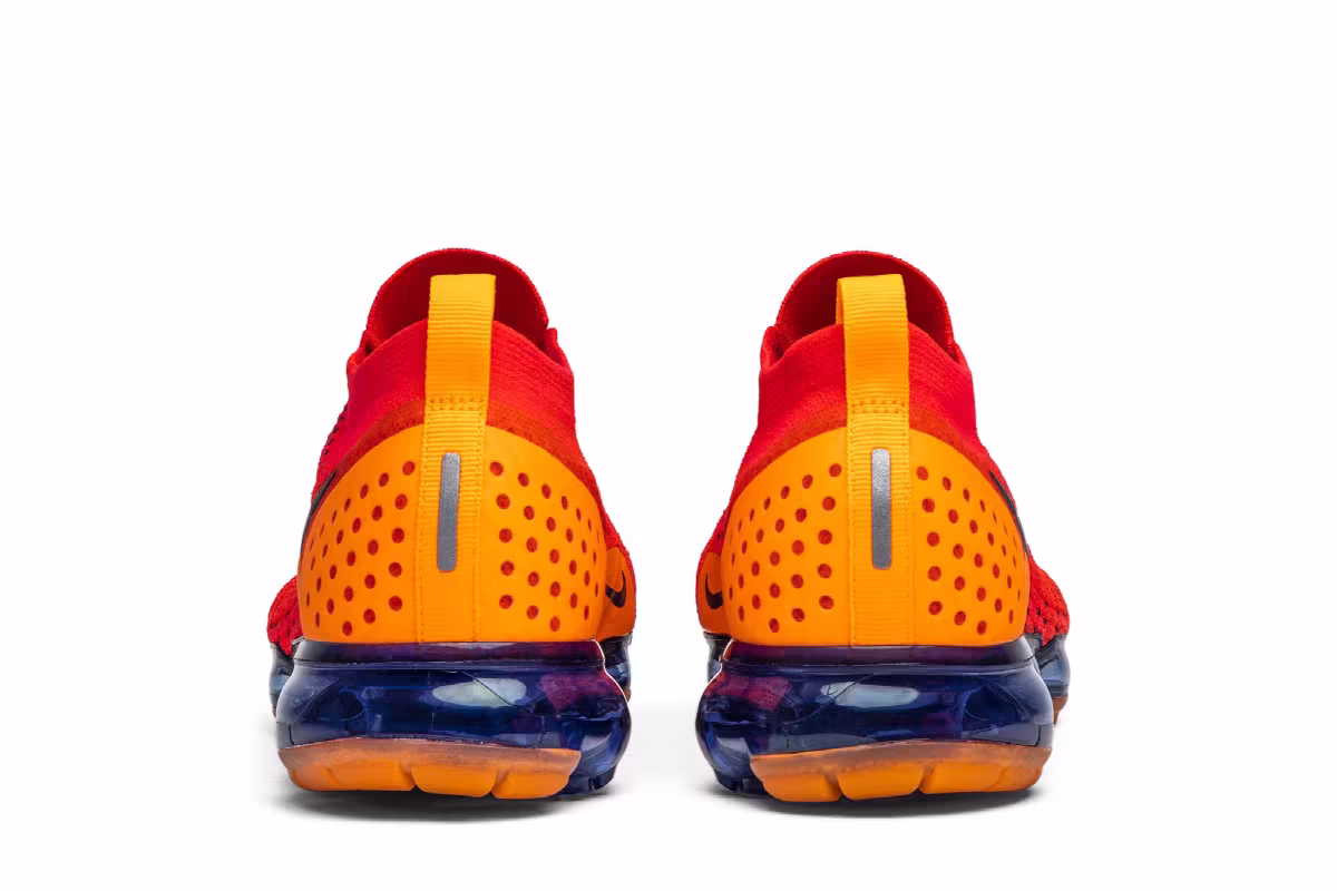 Nike Air VaporMax 2 Flyknit Red Orbit, view 7
