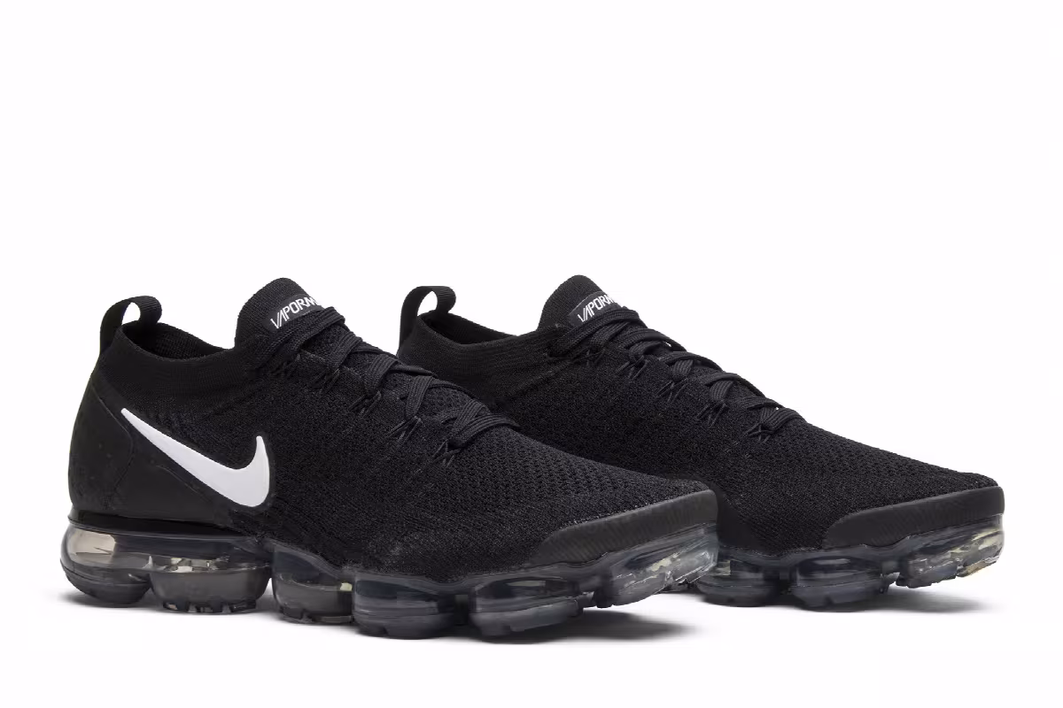 Nike Air VaporMax Flyknit 2 Black, view 9