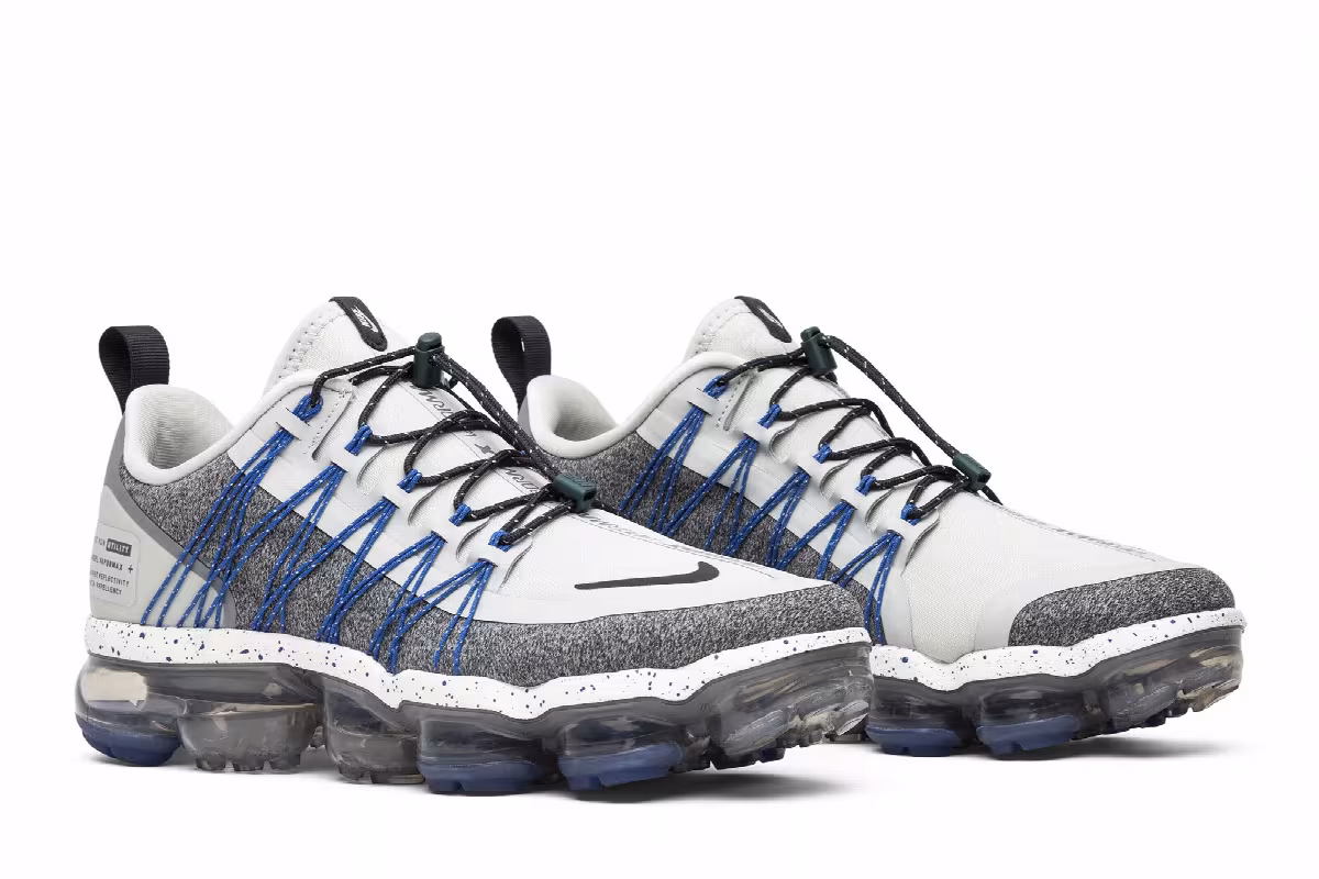 Nike Air VaporMax Run Utility Light Silver, view 9