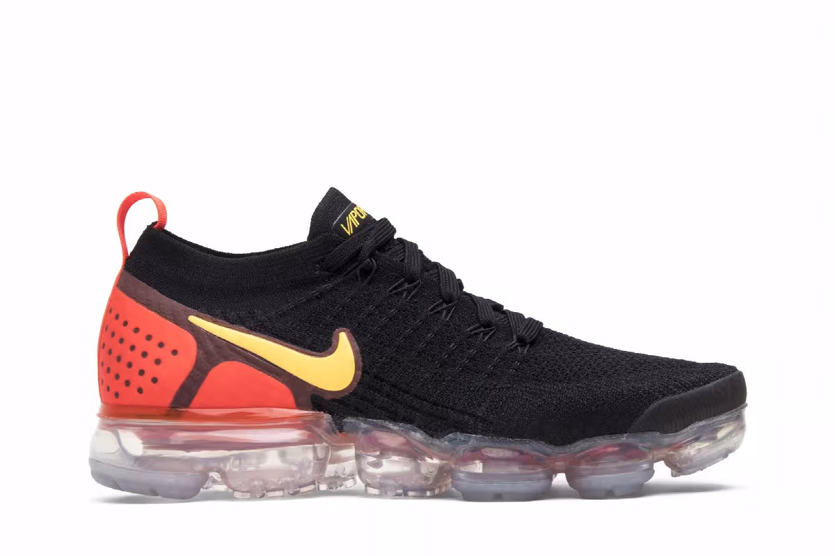 Nike Air VaporMax Flyknit 2 Laser Orange, view 2