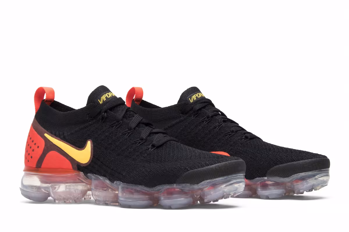 Nike Air VaporMax Flyknit 2 Laser Orange, view 9