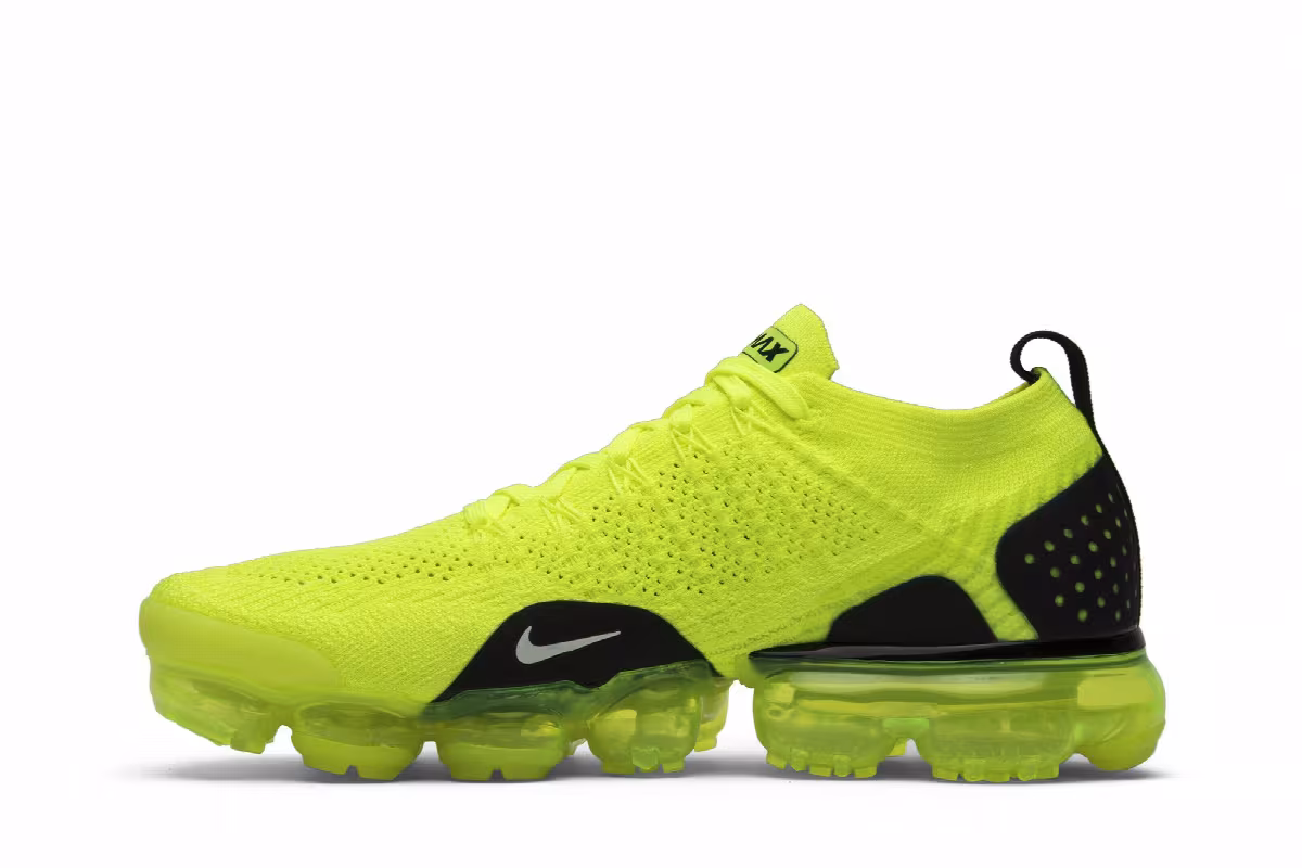 Nike Air VaporMax Flyknit 2 Volt, view 4
