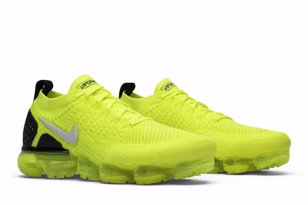 Nike Air VaporMax Flyknit 2 Volt, view 9
