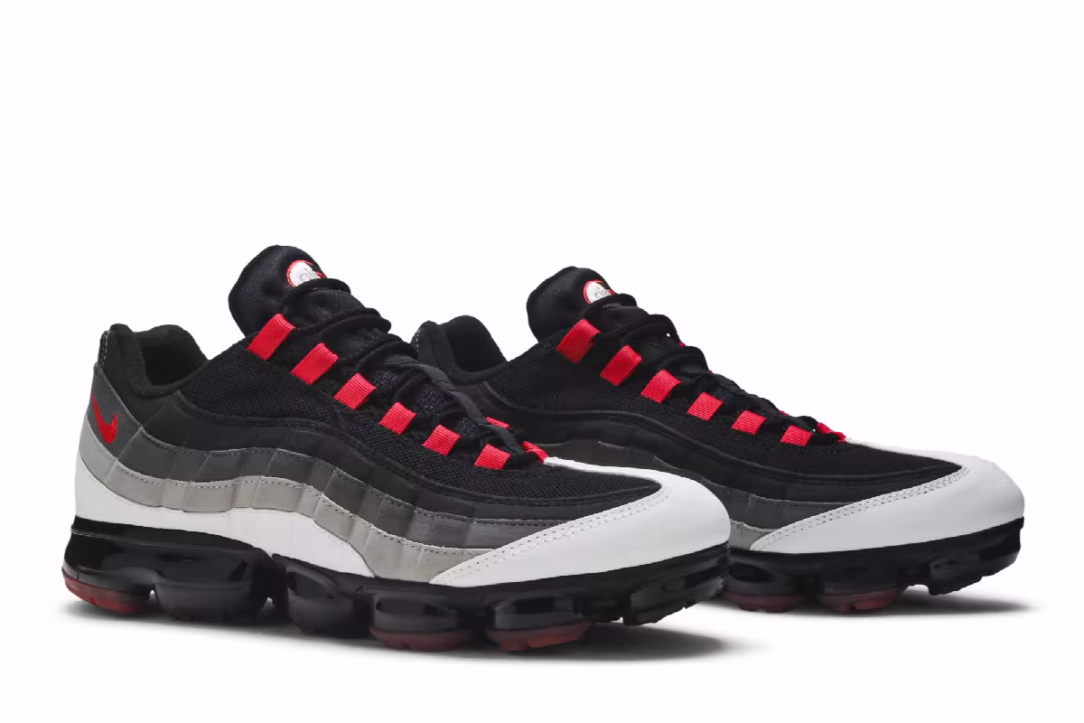 Nike Air VaporMax 95 Hot Red, view 9