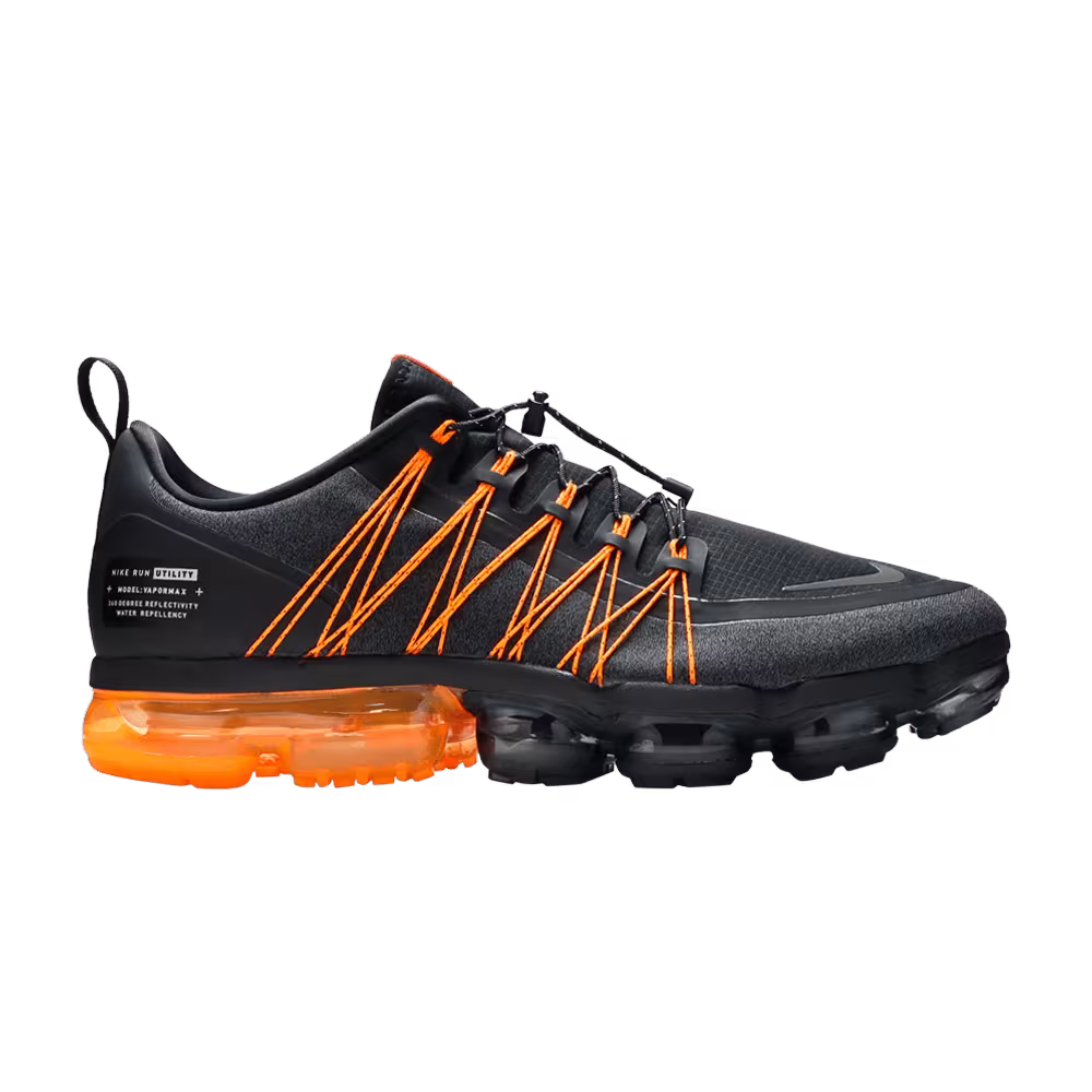 Nike Air VaporMax Run Utility Black Orange