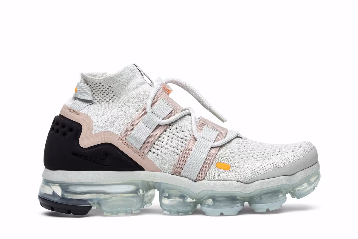 Nike Air VaporMax Flyknit Utility Light Bone, view 2
