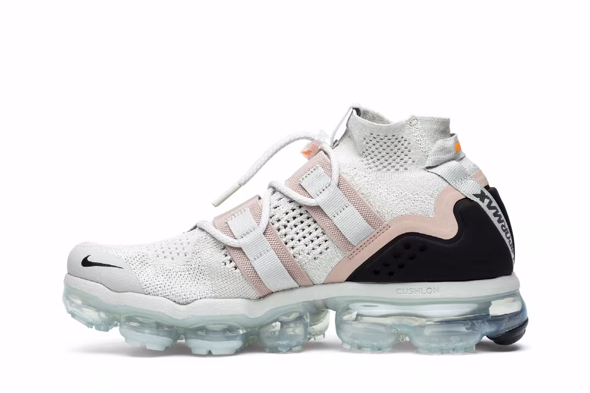 Nike Air VaporMax Flyknit Utility Light Bone, view 4