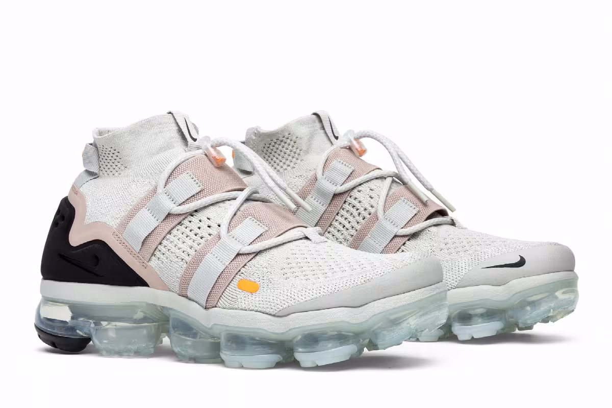 Nike Air VaporMax Flyknit Utility Light Bone, view 9