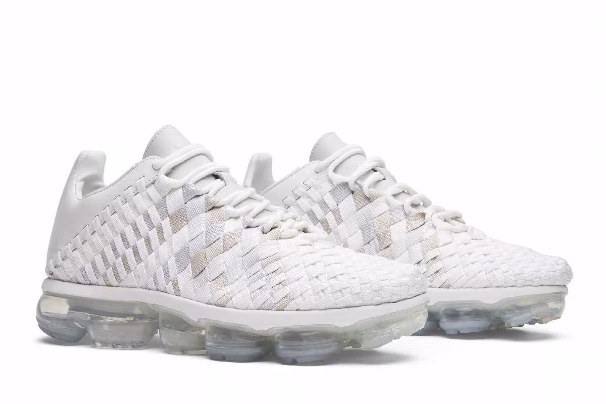 Nike Air VaporMax Inneva Woven Summit White, view 9