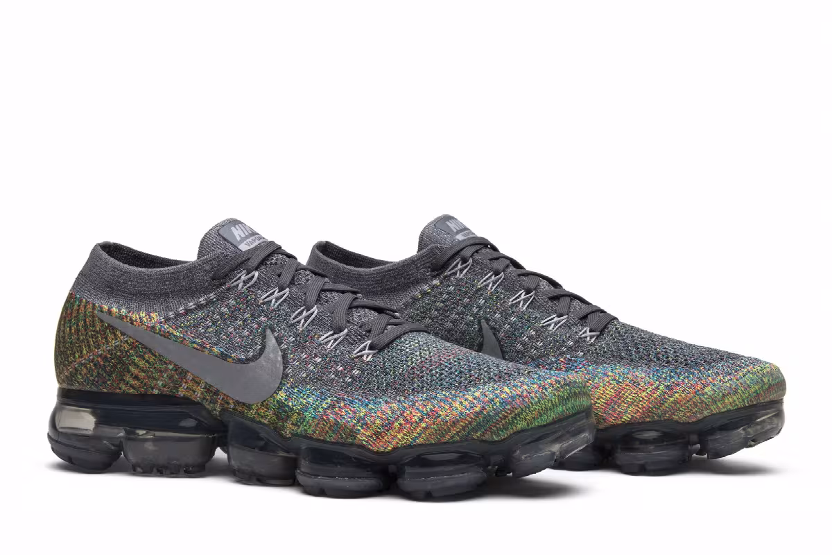 Nike Air VaporMax Grey Multi, view 9